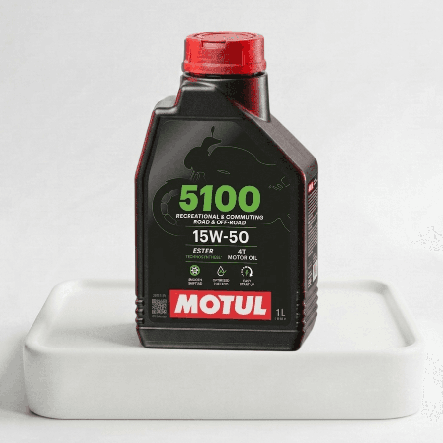 Aceite Motul 15w-50 5100 1L Semi-Sintético 4T