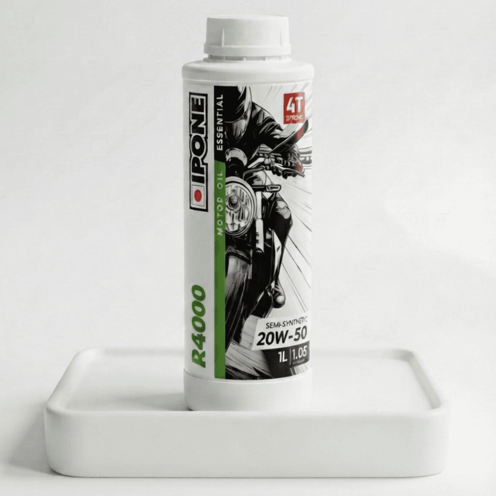 Aceite Ipone 20w-50 1L  R4000 Semi-Sintético 4T